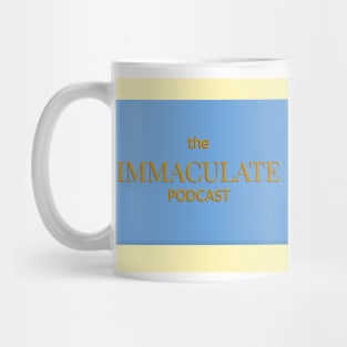 The Immaculate Podcast Classic Logo-Large Center Mug